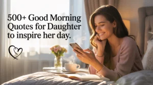 Good Morning Quotes for Daughter to Inspire Her Day